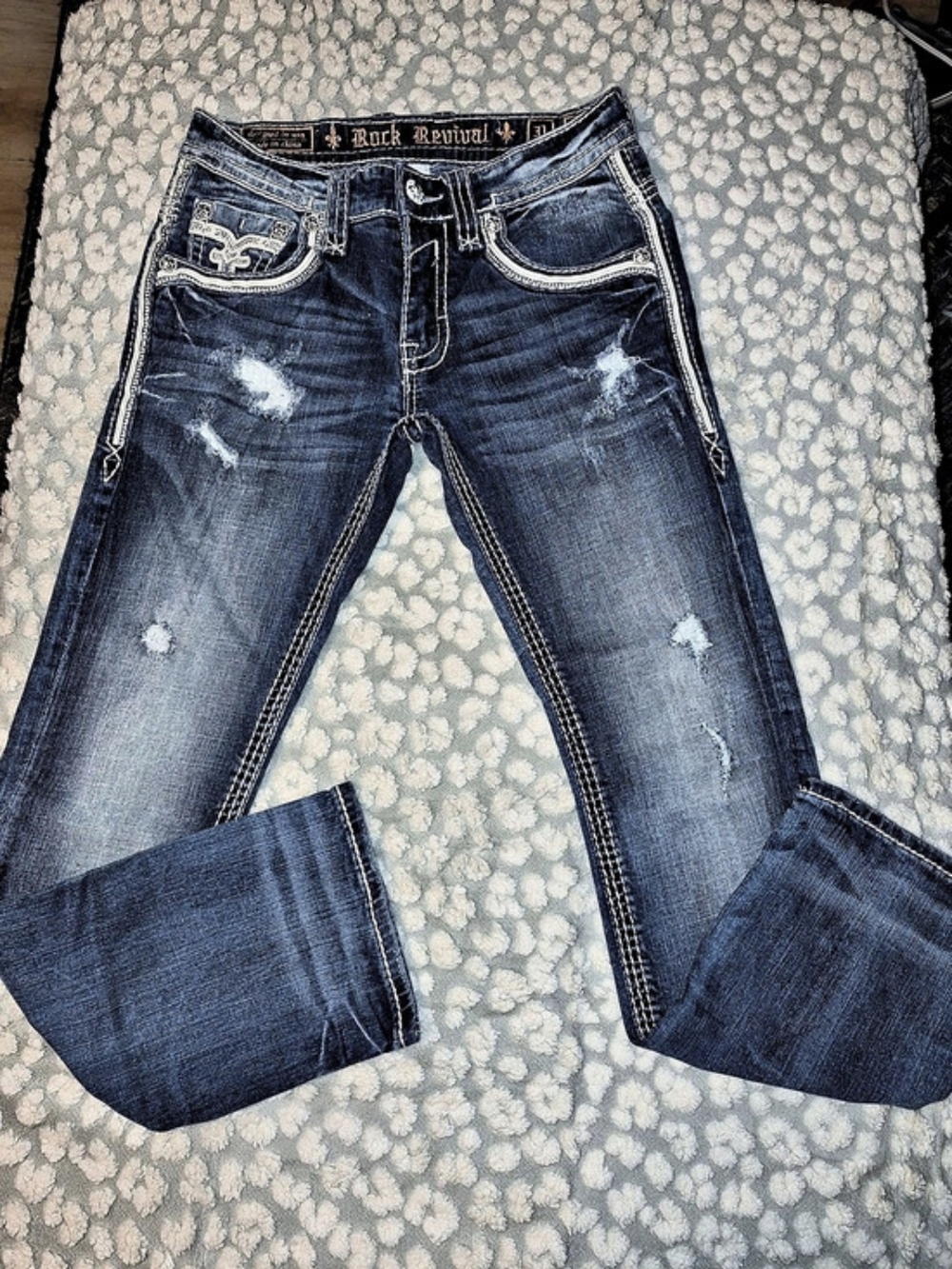 Rock Revival bootcut jeans in Blue